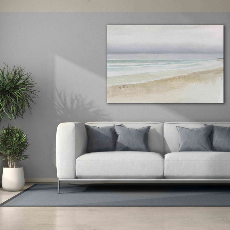«Portia Serene Seaside On Canvas» par James Wiens, reproduction, H 40 po x l 60 po x P 1,5 po