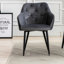 Chaise d'appoint avec pieds en métal pour le salon-2059551332