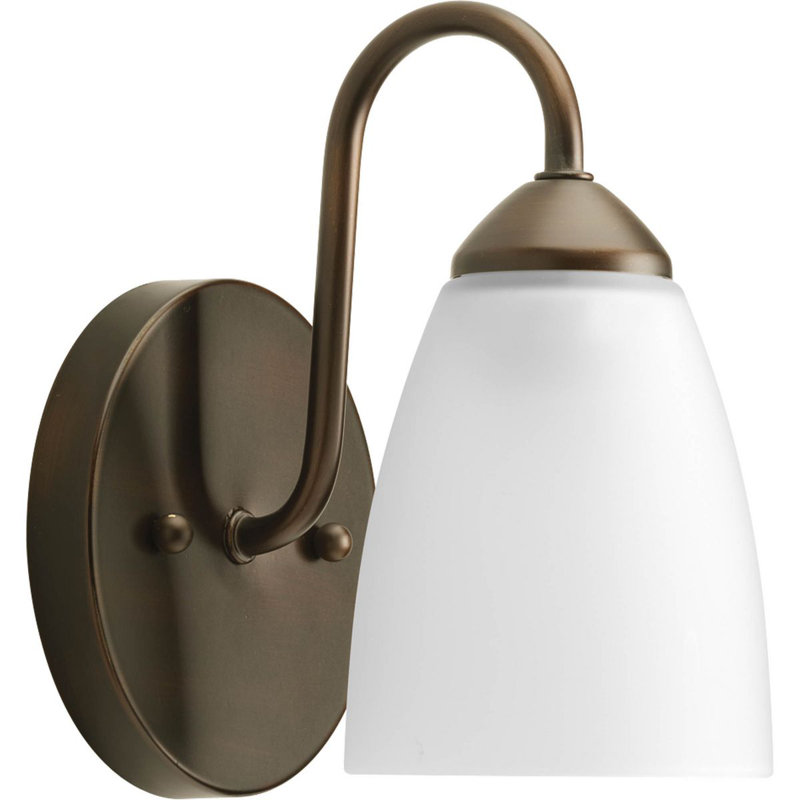 Éclairage pour meuble-lavabo 1 lumières Abbeville, Bronze antique, 100 watts