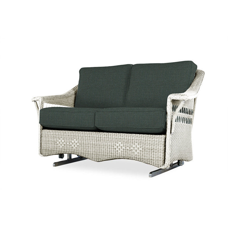 Nantucket Outdoor 2 - Seat Loveseat, Burson Domino, Linen