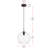 Rincon 1-Light Adjustable Globe Pendant with Hand Blown Glass-1029506773