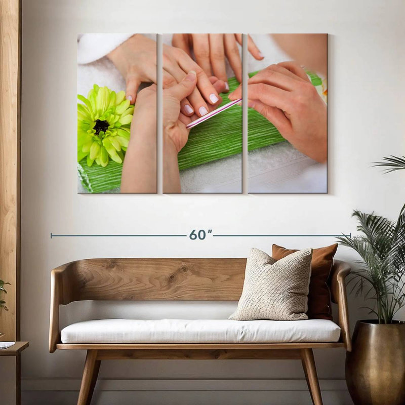 Kerrick Spa Nail Salon, 32" H x 50" W