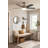 Metro Illuminated 52-in Ceiling Fan - Bulbs Included-58550221