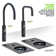 Modern Drink Station with Round Purifier - Instant Boiling, Sparkling, and Chilled Water Dispenser