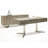 Marco 75" Washed Gray Executive Desk