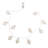 Bourbeau 10 - Bulb 65'' Battery Powered LED Paper Lantern String Light