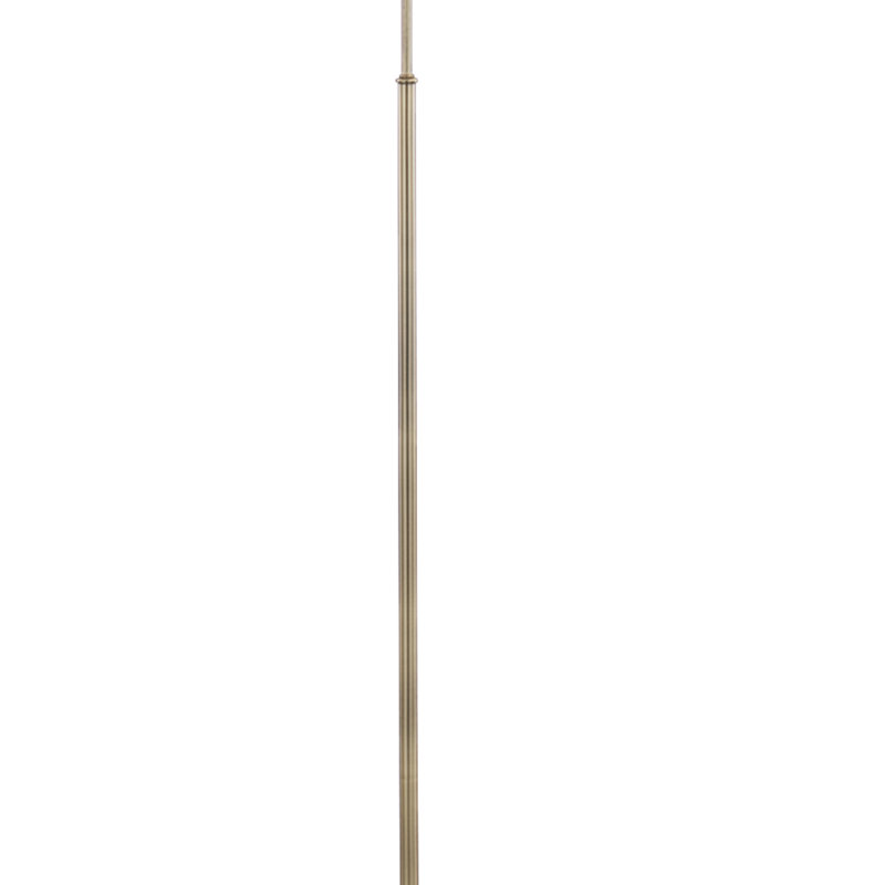 Carla 145cm Arched Floor Lamp, Antique Brass