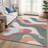 Premium Machine Washable Mayfield AMF2186 swirls Rug-883311808-883312441