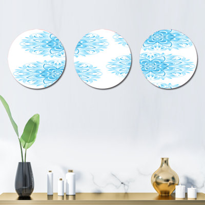 Abstract Wall Decor on Metal