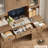 63'' W x 74.8'' H 3-Drawer Computer Desk with Hutch-429044897