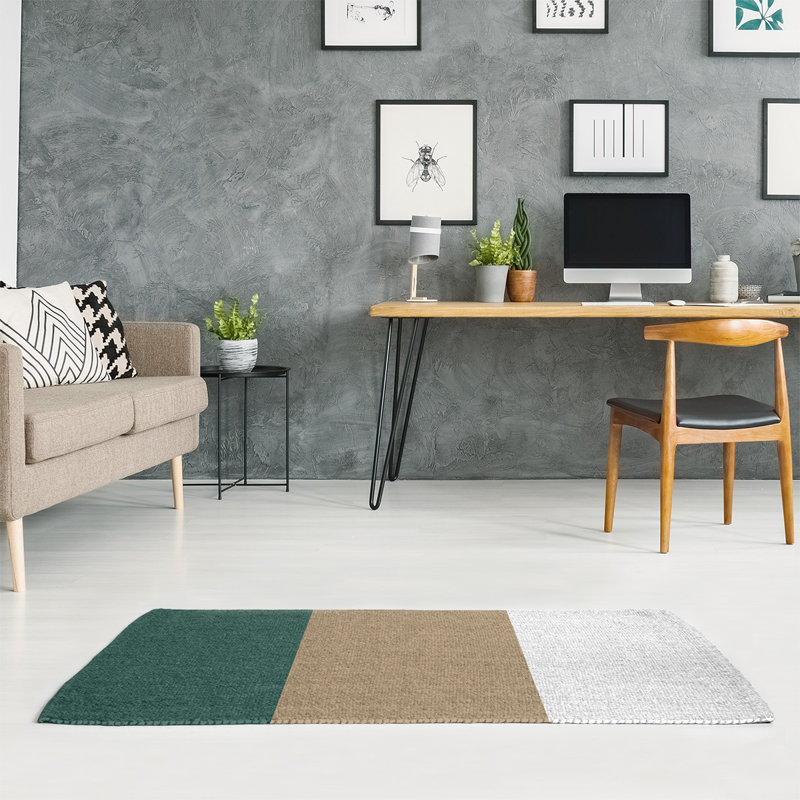 Chenille Indoor Rug, Rectangle 5' x 7'