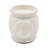 7.5X2.5X2.5" Three-Cup Tealight Holder&Tray,White