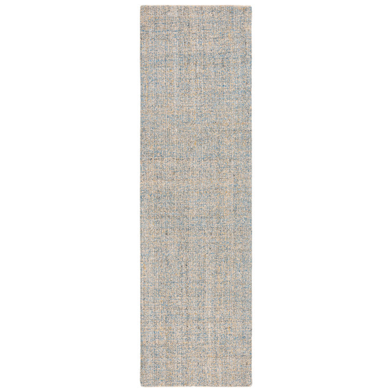 Tapis abstrait touffeté à la main Jaymeson, Tapis de couloir 2 pi 3 po x 8 pi