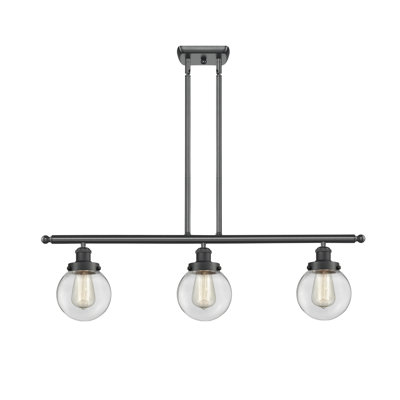Chippewa 3 - Light Kitchen Island Pendant