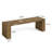 Solid Wood Entryway Bench, 59'' Farmhouse Indoor Bench Seat, Tv Stand 