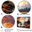 «Camping by the River», impression sur toile-515648859-485866983