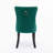 Tufted Solid Wood Velvet Upholstered Dining Chair-883621103