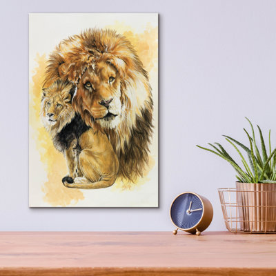 «Protector» par Barbara Keith - peinture sans cadre
