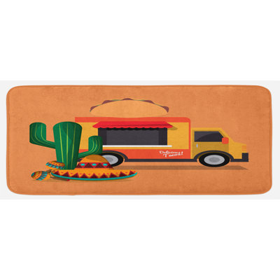 Tapis de cuisine mexicain