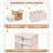 Household Foldable Shoe Cabinet, Transparent Shoe Rack