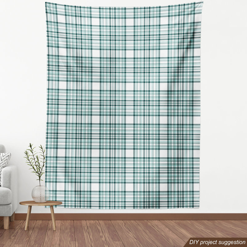 Tissu de croisement à hachures diagonales, H 36 po x l 58 po x P 1 po