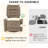 Soft Velvet Recliner Manual Swivel Rocker Recliner For Adults,small Recliners For Small Spaces-Light Brown-1190227663