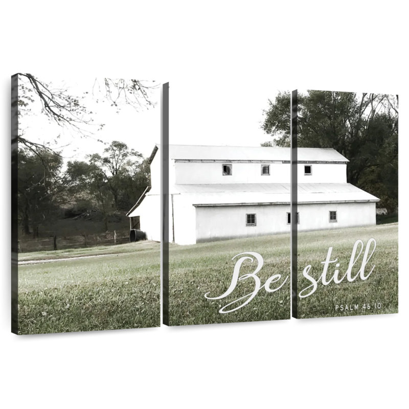 Lilie Be Still Barn, H 32 po x l 50 po
