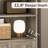 71.4" Farmhouse Bookcase with Doors, 6-Shelf Wooden Storage Cabinet for Living Room, Office & Study-336243889