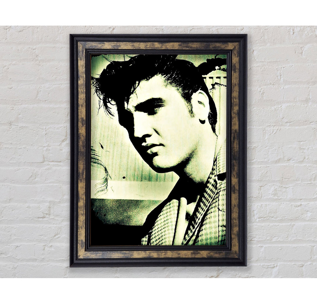 Elvis Early Days - Bilderrahmen Kunstdrucke