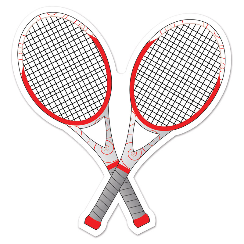 Accroche de raquette de tennis
