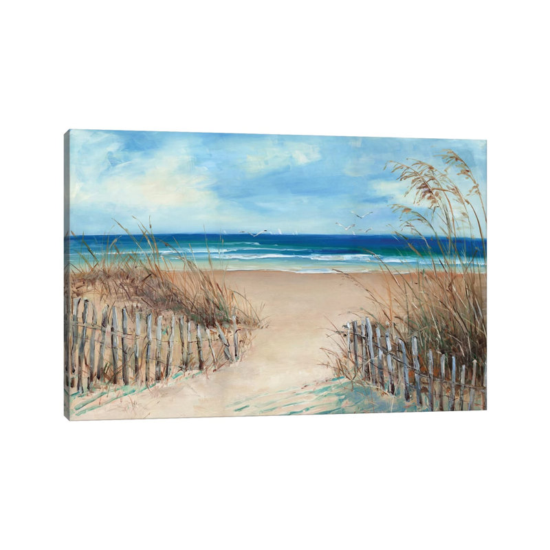 " Favorite Spot " by Sally Swatland, Wrapped Canvas, 40" H x 60" W x 1.5" D