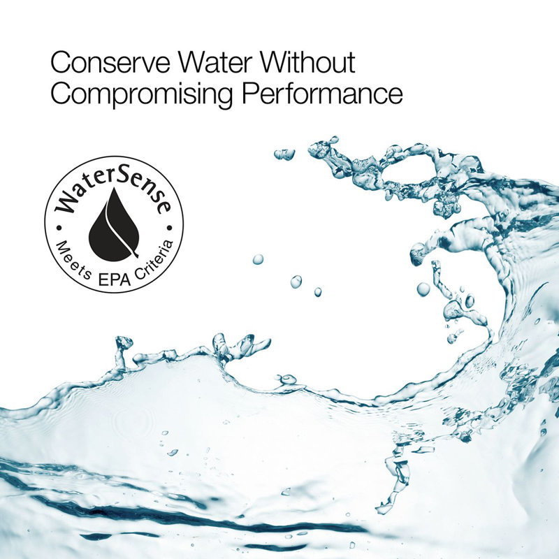 Cimarron 1.28 GPF Toilet Tank, Ice Grey