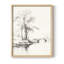 Paysage rétro III - impression encadrée-2079938077