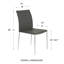 Chaise d'appoint rembourrée Parlex-40379693