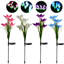 Caroleen Purple/Blue/Pink Low Voltage Solar Powered Pathway Light Pack