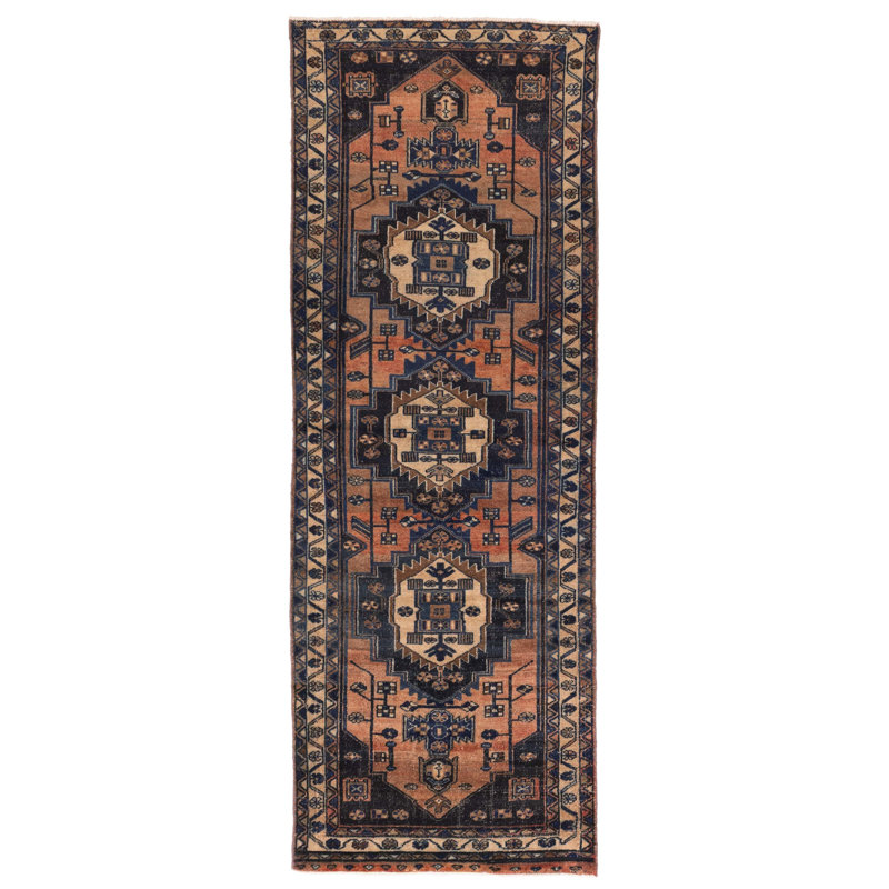 Tapis bleu marine Antalya 3 pi 6 po x 9 pi 9 po