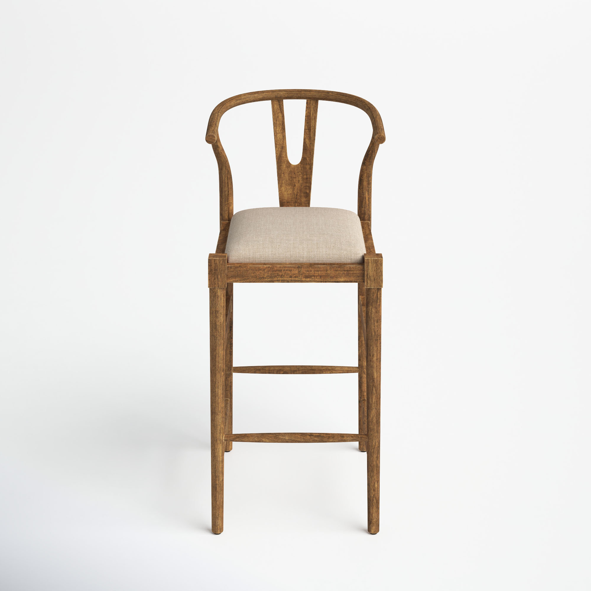 Parina Counter & Bar Stool, Brown/Cream, Bar Stool (31.25” Seat Height)