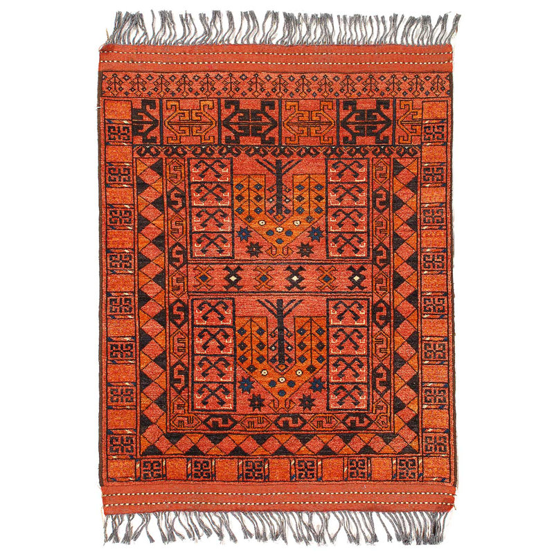 Afghan Baluch Wool Rug 3'3"X 3'9"