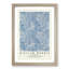 Blue Marigold with Border by William Morris - Picture Frame Painting-62747441-62747442