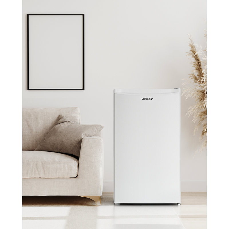 3.2 Cu.Ft Freestanding Mini Fridge with Reversible Door,ENERGY STAR, White