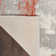 Tapis gris / rouille Eveland