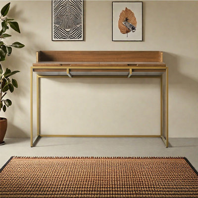 Petit bureau luxueux de style européen