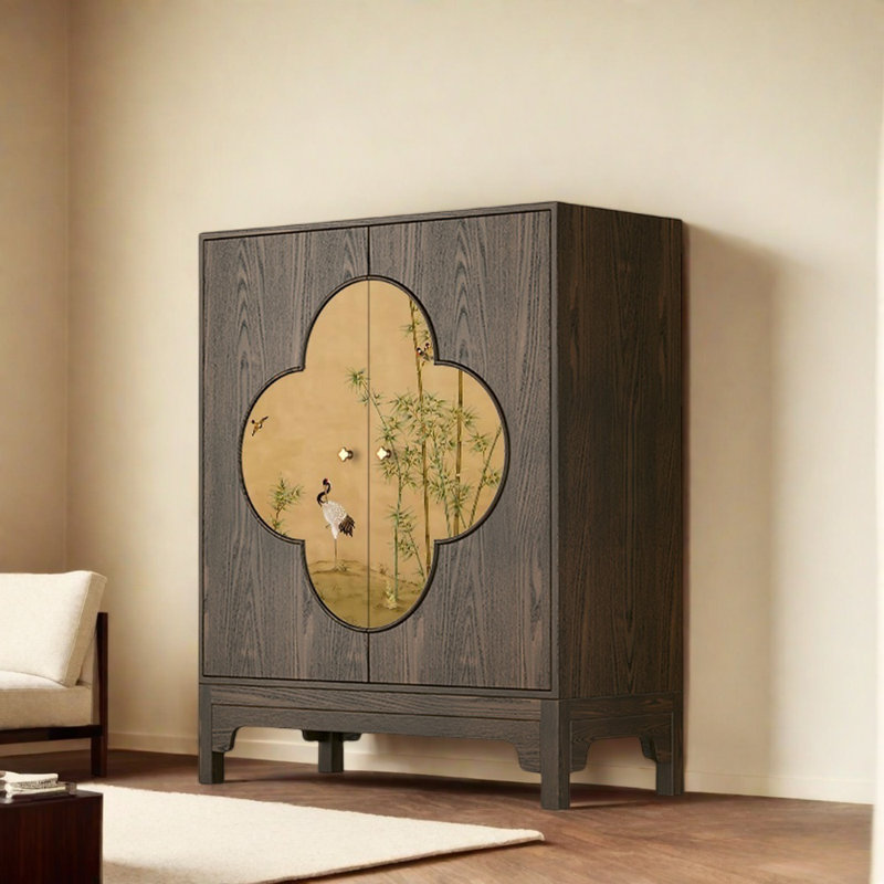 Buffet de style rétro Home Design, Noyer foncé