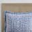 Madison Park Signature Blue Reversible Matelasse 4-Piece Full/Queen Quilt Set with Throw Pillow-87223275