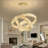 3 Ring Led Dimmable Chandeliers-1033514321