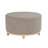 Doretha Ottoman with Wood Base