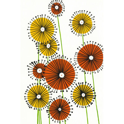 Roues de fleurs I