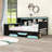 Wood Daybed with Desk and Drawers,Shelves-14339417-14339413