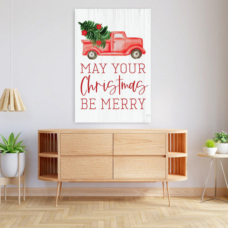 May Your Christmas Be Merry, H 48 po x l 32 po