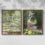 «Vintage Landscape LV», impression giclée sur cadre - ensemble de 2-741558812-741558808